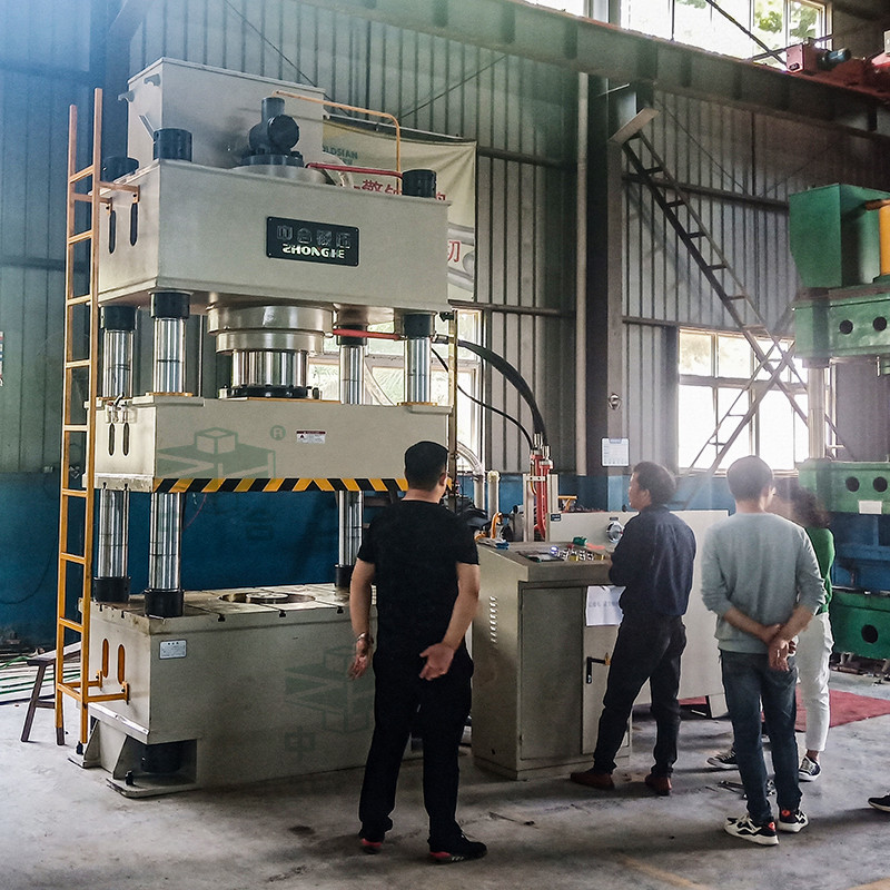 500噸消防水箱液壓機_不銹鋼水箱成型生產線