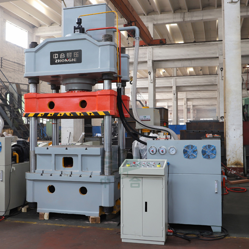 不銹鋼蛋糕烘盤生產(chǎn)設(shè)備-315噸國標(biāo)四柱液壓機(jī)