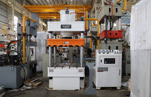 不銹鋼桶蓋沖壓成型-200噸四柱液壓機